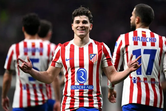 登录入口-9球4助攻，阿尔瓦雷斯本赛季欧冠已经参与13球